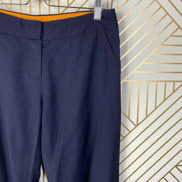 TORY BURCH Wide-Leg Dress Pants in Navy Blue Size US 2 - Picture 6 of 12